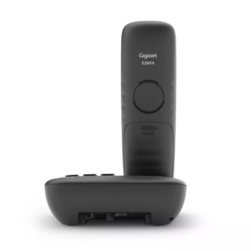 Gigaset E290A Analoginis/DECT telefonas Skambintojo ID Juodas