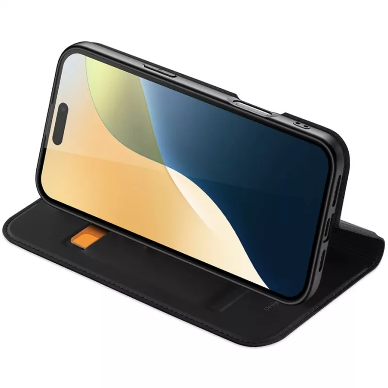 nevox Vario Series Bookcase iPhone 16 Plus juoda
