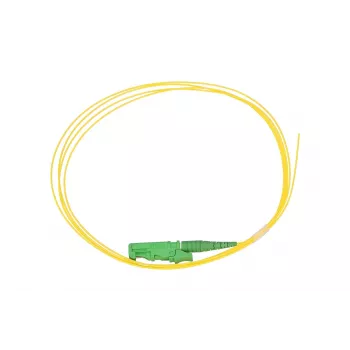 Pigtail Extralink E2000/APC PVC vienmodis G.657.A1 FTTH 1,5 m