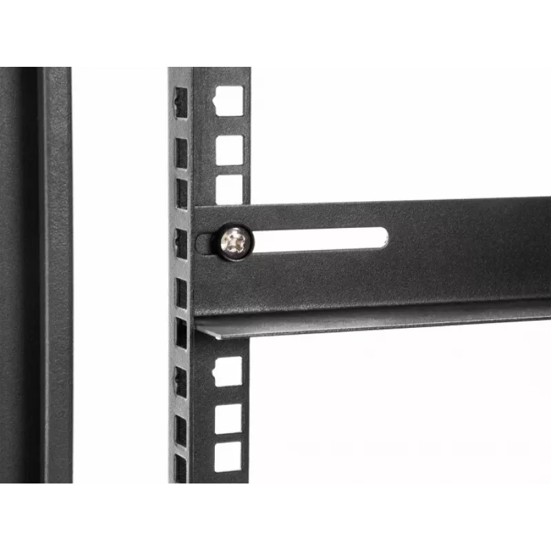Tvirtinimo laikiklis DeLOCK 19 colių 450x40mm 2 vnt. Juodas Metalas