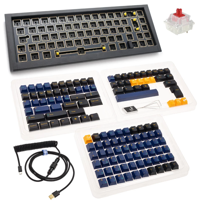 Ducky Outlaw 65 klaviatūra Universal USB Juoda