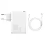 Travel Charger Baseus GaN2 Pro Quick 2x USB + 2x USB-C, 100W, EU (Balta)