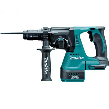 Sukamasis plaktukas Makita DHR243Z — 18V belaidis, SDS, 2 J smūgio energija, 3,4 kg, 950 RPM, 4 700 k./min.