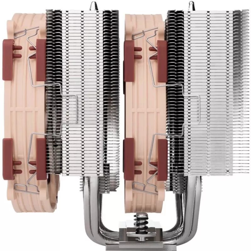 Oro aušintuvas Noctua NH-D15 G2 HBC, du 140 mm ventiliatoriai, 1250–1500 RPM, 155,6 m³/h, 12 V, varis, 152×150×168 mm