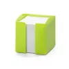 Kvadratinis žalias bloknotas Durable TREND 105x100x100 mm