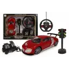 Radijo bangomis valdomas automobilis Artyk modelis 177927 su vairo formos valdikliu ir šviesos signalais