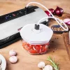 Gastroback Design Basic vakuuminis sandariklis 800 mbar Juodas Nerūdijantis plienas