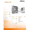 Pagrindinė plokštė ASROCK B760M-X GEN5 mATX, skirta LGA1700, 2× DDR5, DisplayPort ir HDMI