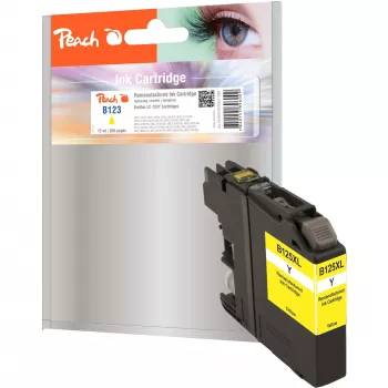Peach PI500-84 rašalo kasetė 1 vnt. Standartinės talpos Geltona