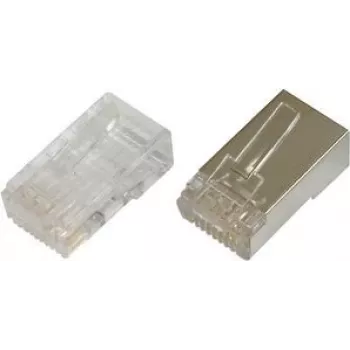 Digitus CAT 6 modulinis kištukas apvaliam kabeliui, ekranuotas, 100 vnt. RJ-45 kištukas