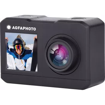 AgfaPhoto Action Cam Veiksmo sporto kamera 16 MP 2K Ultra HD CMOS Wi-Fi 58 g (AC7000BK)