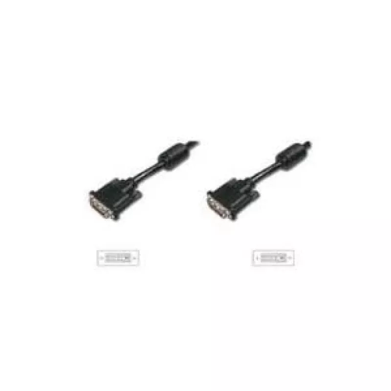 DVI laidas Digitus DK-320101-020-S 2 m DVI-D juodas