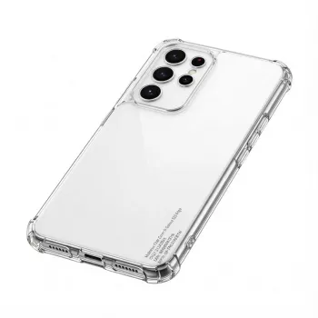 Apsauginis permatomas dėklas Samsung Galaxy S25 Edge, plonas, lengvas permatomas korpusas
