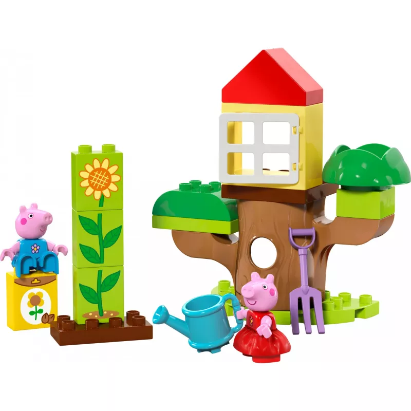 Lego 10431 Duplo Peppa Pig sodas ir medžio namelis