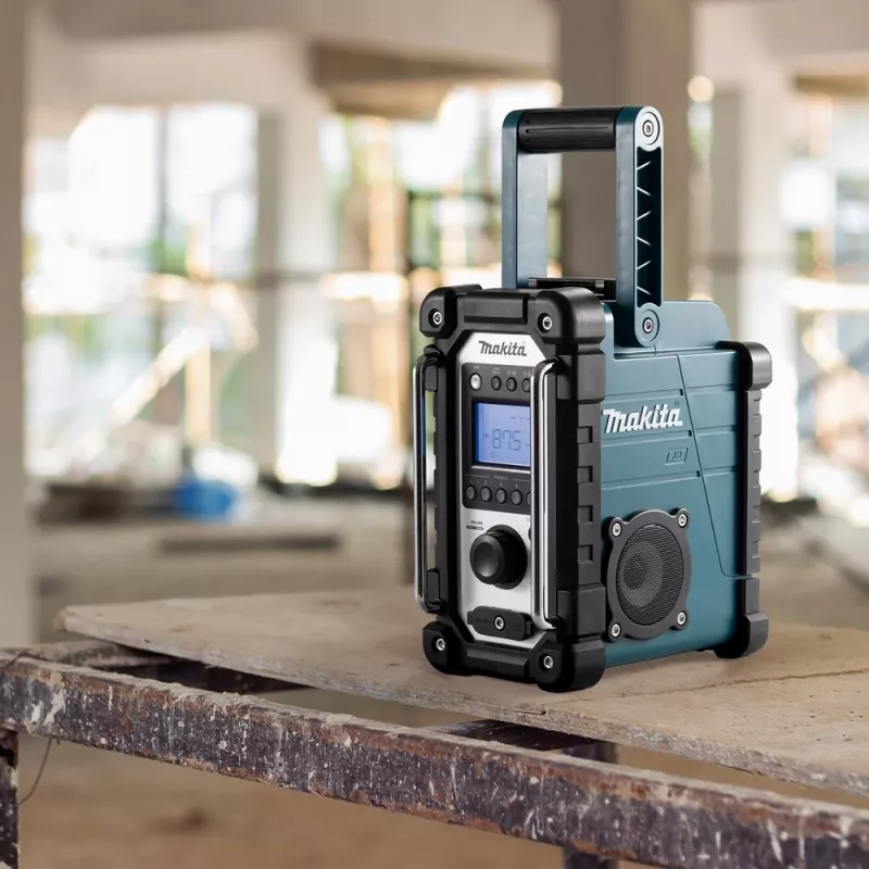 Statybų radijas Makita DMR116 Skaitmeninis AM FM 3,5W Turkio spalvos