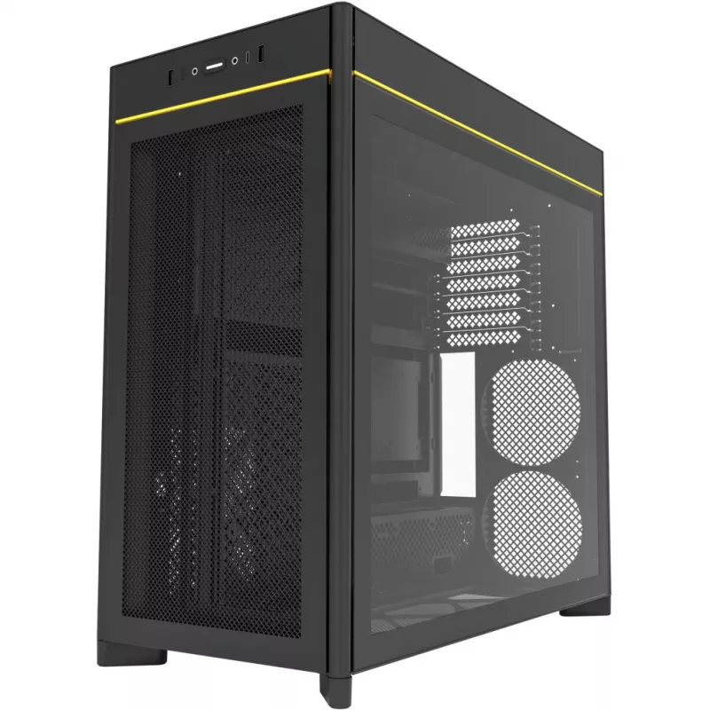 PC korpusas Montech HS01 Midi Tower juodas