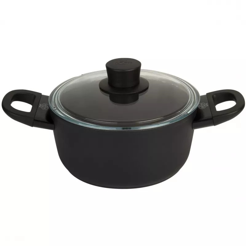 Puodas BALLARINI 75002-921-0 Apvalus Juodas Aliuminis 24 cm