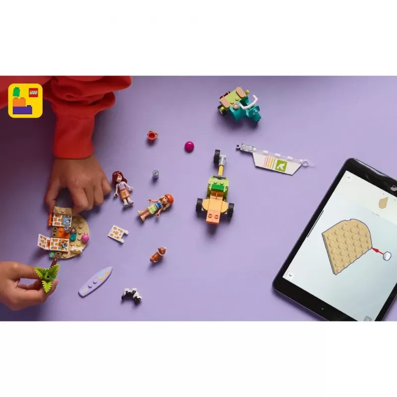 LEGO FRIENDS 42641 Šunų banglenčių ir paspirtuko nuotykiai