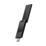 USB Type-A Wi‑Fi 6E adapter Cudy WU5400, dual‑band 2x2, 2402 Mbit/s, Juoda