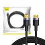 Baseus Cafule 4K HDMI vyriškas į 4K HDMI vyrišką adapterio laidas 2m juodas