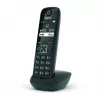 Analoginis / DECT telefonas Gigaset AS690HX belaidis ragelis Skambintojo ID juoda