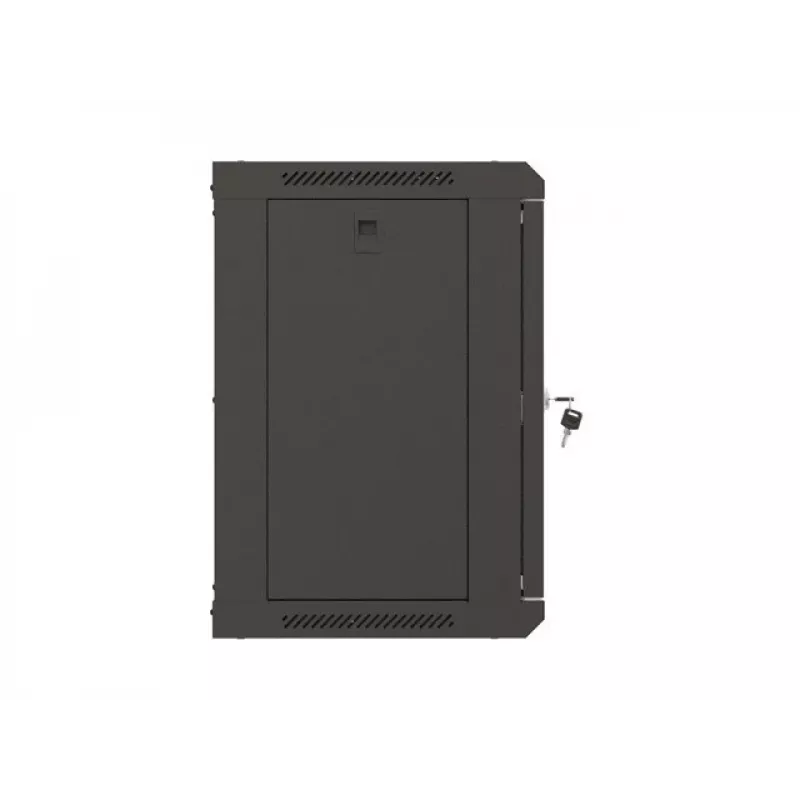 Prie sienos montuojamas stovas LANBERG WF03-5309-10B, 9U, 500×350×540 mm, maks. apkrova 60 kg, juodas