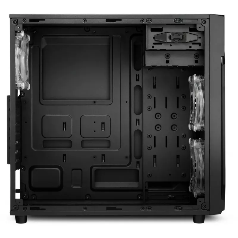 PC korpusas Sharkoon VG6-W RGB Midi Tower juodas