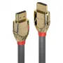 Lindy 15m standartinis HDMI laidas, Gold Line, 15 m, HDMI Type A (Standard), HDMI Type A (Standard), pilka