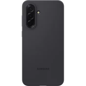Apsauginis silikoninis dėklas Samsung A36, Samsung, juodas, modelis EF-PA366CBEGEU
