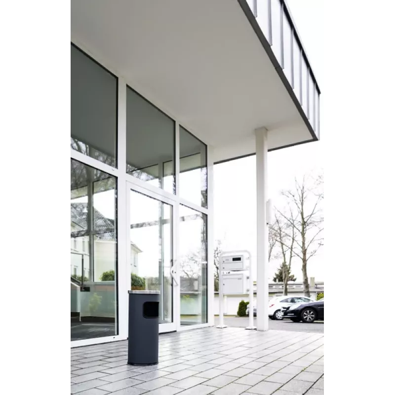 Anglies kepsninė Patvari 3332 Apvali Metalinė Skersmuo 25 cm Aukštis 630 mm