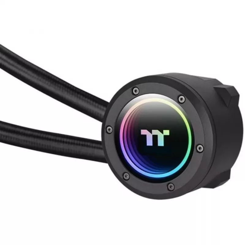 „Viskas viename“ skysčio aušintuvas Thermaltake CL-W401-PL14BL-A 14 cm juodos spalvos
