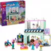 LEGO Friends žaidimų rinkinys Salon Hairdresser and Decoration Shop 42662 — mini lėlės, salono scena, aksesuarai