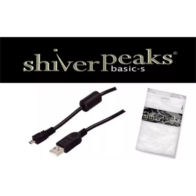 USB laidas ShiverPeaks BS77388 1,5 m USB A Mini-USB B juodas
