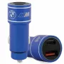 Automobilinis įkroviklis 20W PD-QC 3.0 Fast Blue