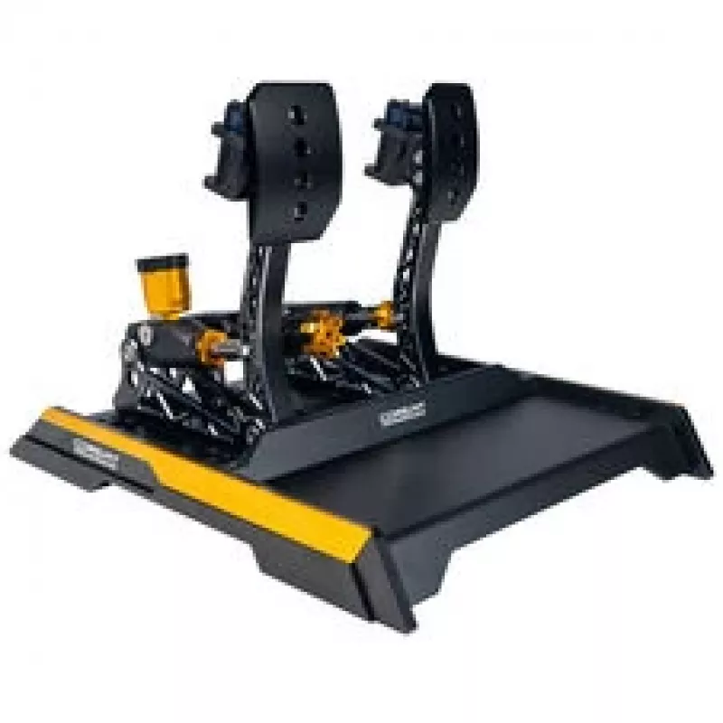 CONSPIT CPP EVO 2 V2 pedalų rinkinys su hidrauliniu stabdžių cilindru - juodas
