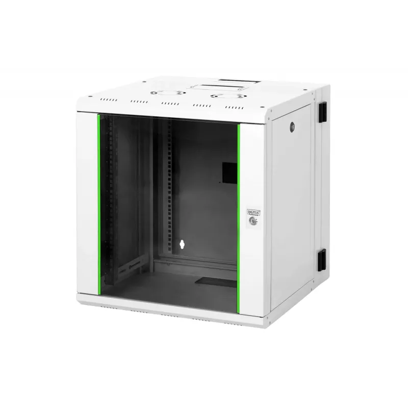 Wall Mounting Cabinet Digitus DN-19 12-U-3 Double Sectioned Pivoted