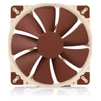 Noctua NF-A20 5V korpuso ventiliatorius, 200x200x30 mm, 5 V, 3 kontaktų, smėlio/ruda