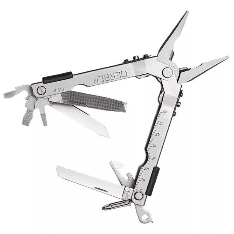 „Gerber Industrial Multi-Plier 600 - Needlenose Stainless“ universalus įrankis