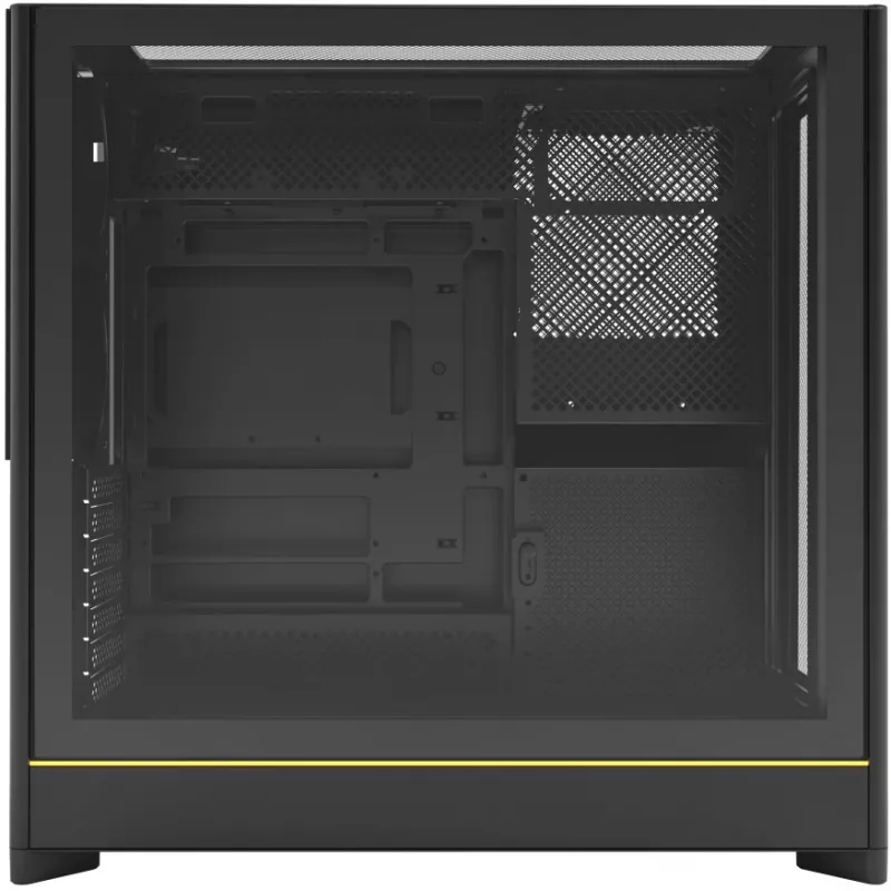 PC korpusas Montech HS01 Midi Tower juodas