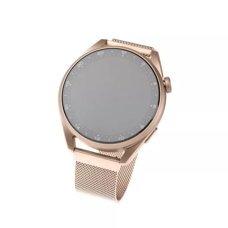 Laikrodžio dirželis FIXED Mesh Strap Fixed 18 mm nerūdijantis plienas greito atsegimo auksinės spalvos