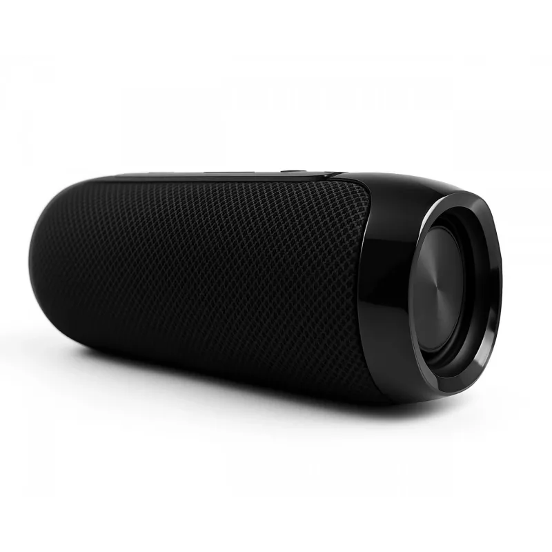 Nešiojamas „Bluetooth“ stereofoninis garsiakalbis SQUEAK SQ1008 — 14 W RMS, „Bluetooth 5.3“, 1200 mAh, IPX4, FM, LED, AUX, USB