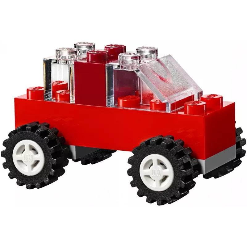 LEGO 10713 Classic Creative Suitcase Toy Storage Case su įvairiaspalviais statybiniais kubeliais, dovana vaikams nuo 4 metų
