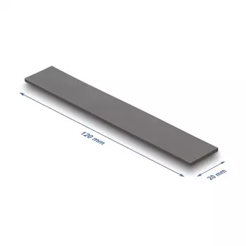 Thermal pad DeLOCK 18478 3 W/m·K Pilka 20x120x3 mm