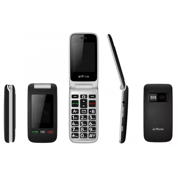 Mobilusis telefonas Sponge Artfone C10 Flip 2,4 colio