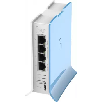 MikroTik | RB941-2nD-TC hAP Lite | Prieigos taškas | 802.11n | 2,4 GHz | 10/100 Mbit/s | Ethernet LAN (RJ-45) prievadai 4 | MU-MIMO Taip | be PoE