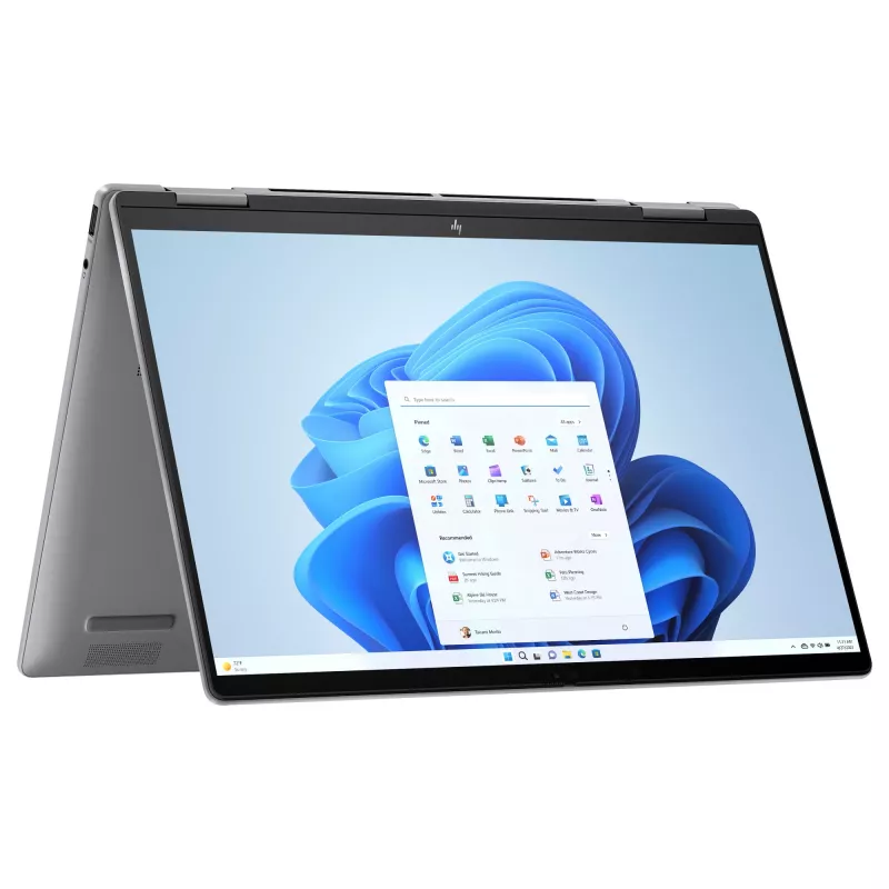 HP ENVY x360 14 3K OLED 2in1 Touch R5-8640HS 16GB/512GB SSD Win11 14-fa0457ng - klaviatūros išdėstymas gali būti vokiškas