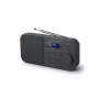 Nešiojamasis radijo imtuvas muse M-109 DB — DAB+ / FM (87,5–108 MHz), PLL derintuvas, LCD, baterijos / kintamoji srovė, juodas