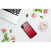 Išmaniojo telefono dėklas iKins, skirtas iPhone XS Max — rožinis ežeras su juodais akcentais