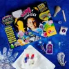 Mokslo rinkinys Liscianigiochi Crazy Science Švytintis gleivės tamsoje 304-PL89239 — švytinčių gleivių eksperimentų rinkinys