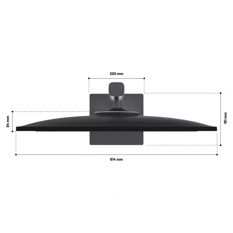 JAPANNEXT JN-I270WQHD300F-HSP kompiuterio monitorius 68,6 cm (27 colių) 2560 x 1440 pikselių Wide Quad HD LED pilkas